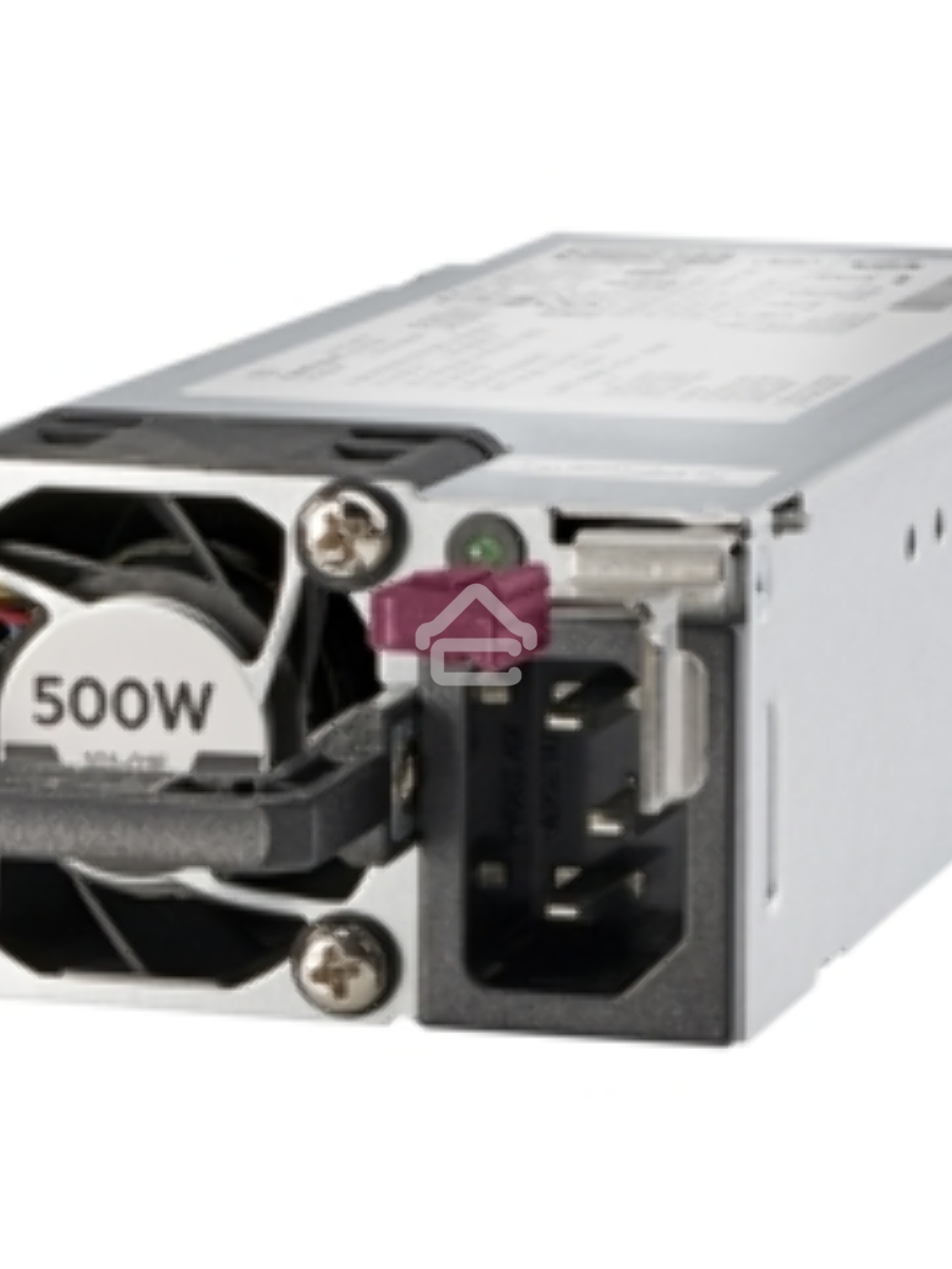 Серверный блок питанияHPE 500W Flex Slot Platinum Hot Plug Low Halogen Power Supply Kit с горячей заменой