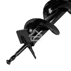 Шнек для грунта Denzel E-80, диаметр 80 мм, длина 800 мм, соединение 20 мм, несъемный нож