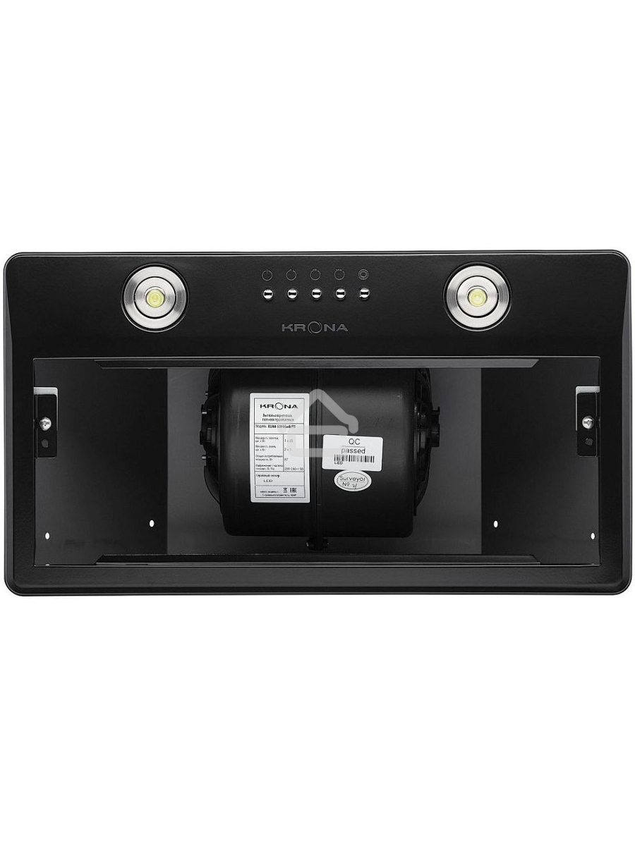 Вытяжка Krona RUNA 600 black PB