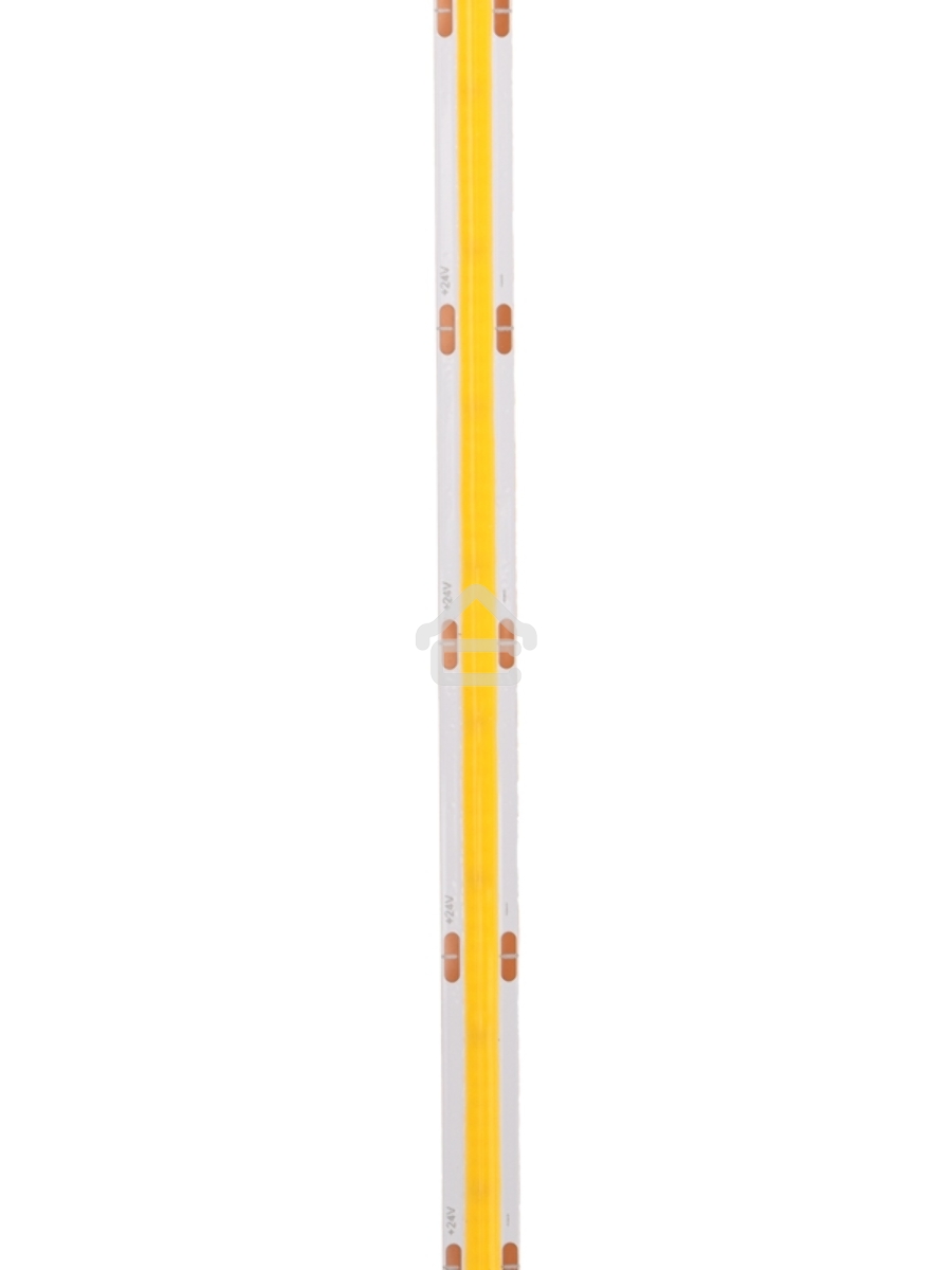 Лента светодиодная 24В, COB 14Вт/м, 512 LED/м, 3000К, 8мм, 5м, IP20 Rexant