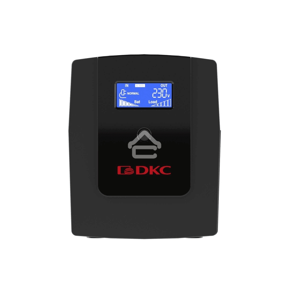 Источник бесперебойного питания ИБП Info LCD 1500В.А Schuko (3) USB + RJ45 DKC INFOLCD1500S