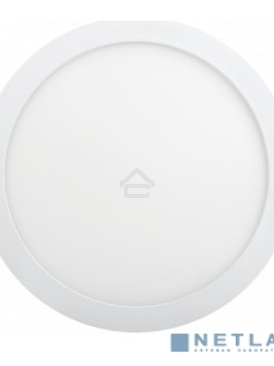 Светильник Iek LDVO0-1609-1-24-4000-K01 ДВО 1609 белый круг LED 24Вт 4000 IP20 {алюм. корпус, диам 295 мм}