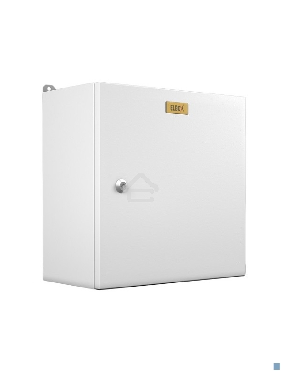 Шкаф электротехнический настенный Elbox EMW, IP66, 300х300х210 мм (ВхШхГ), дверь: металл, металл, цвет: серый