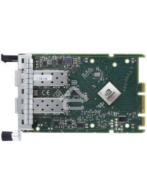 Сетевая карта ConnectX-6 Lx EN adapter card, 25GbE OCP3.0, With Host management , Dual-port SFP28, PCIe 4.0 x8, No Crypto, Thumbscrew (Pull Tab) Bracket