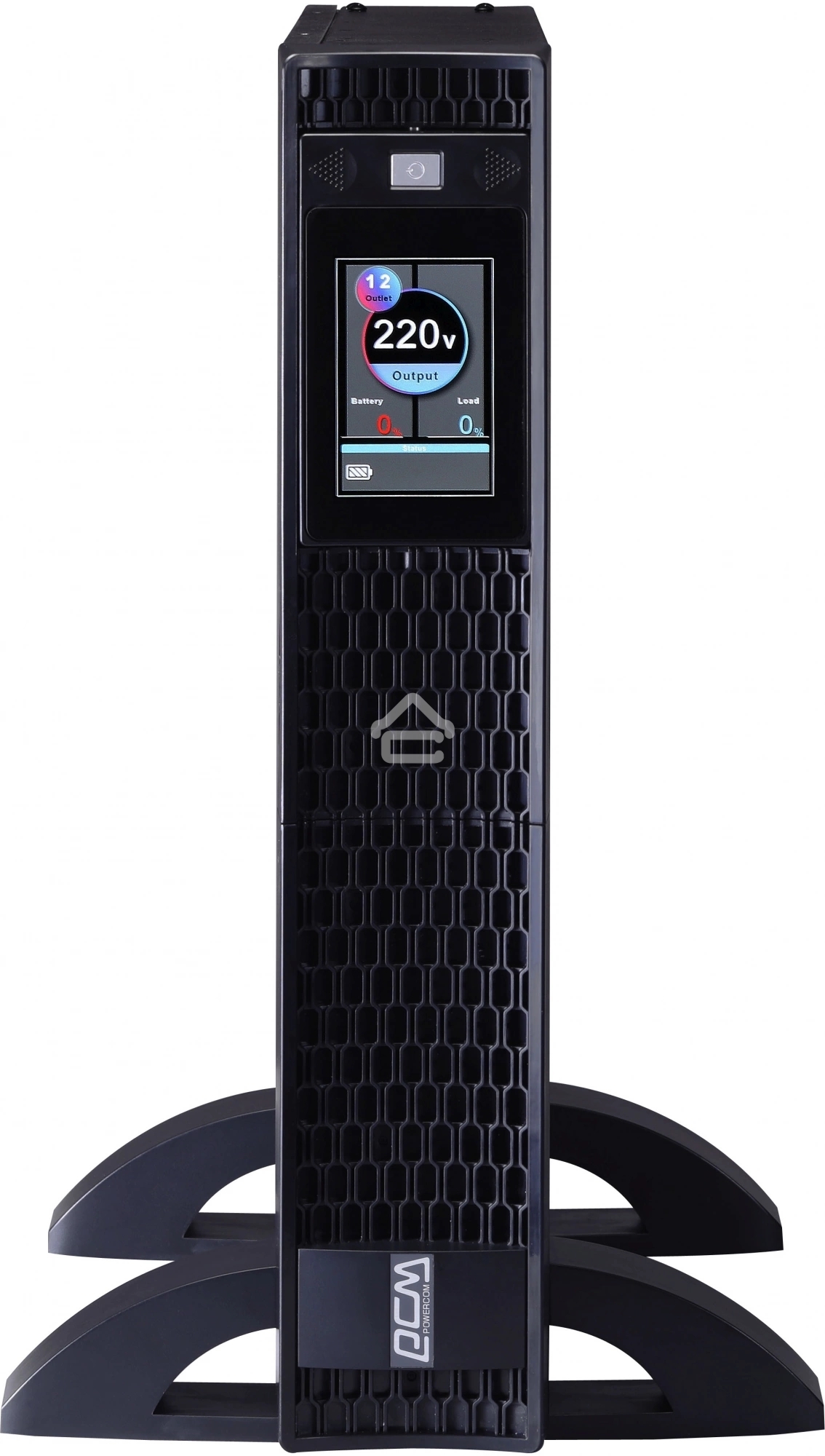 Источник бесперебойного питания Powercom Next, On-Line, 2000VA/2000W, Rack/Tower, 8*IEC320-C13 + 2*C19, LCD, Serial+USB, SmartSlot, подкл. доп. Бат.