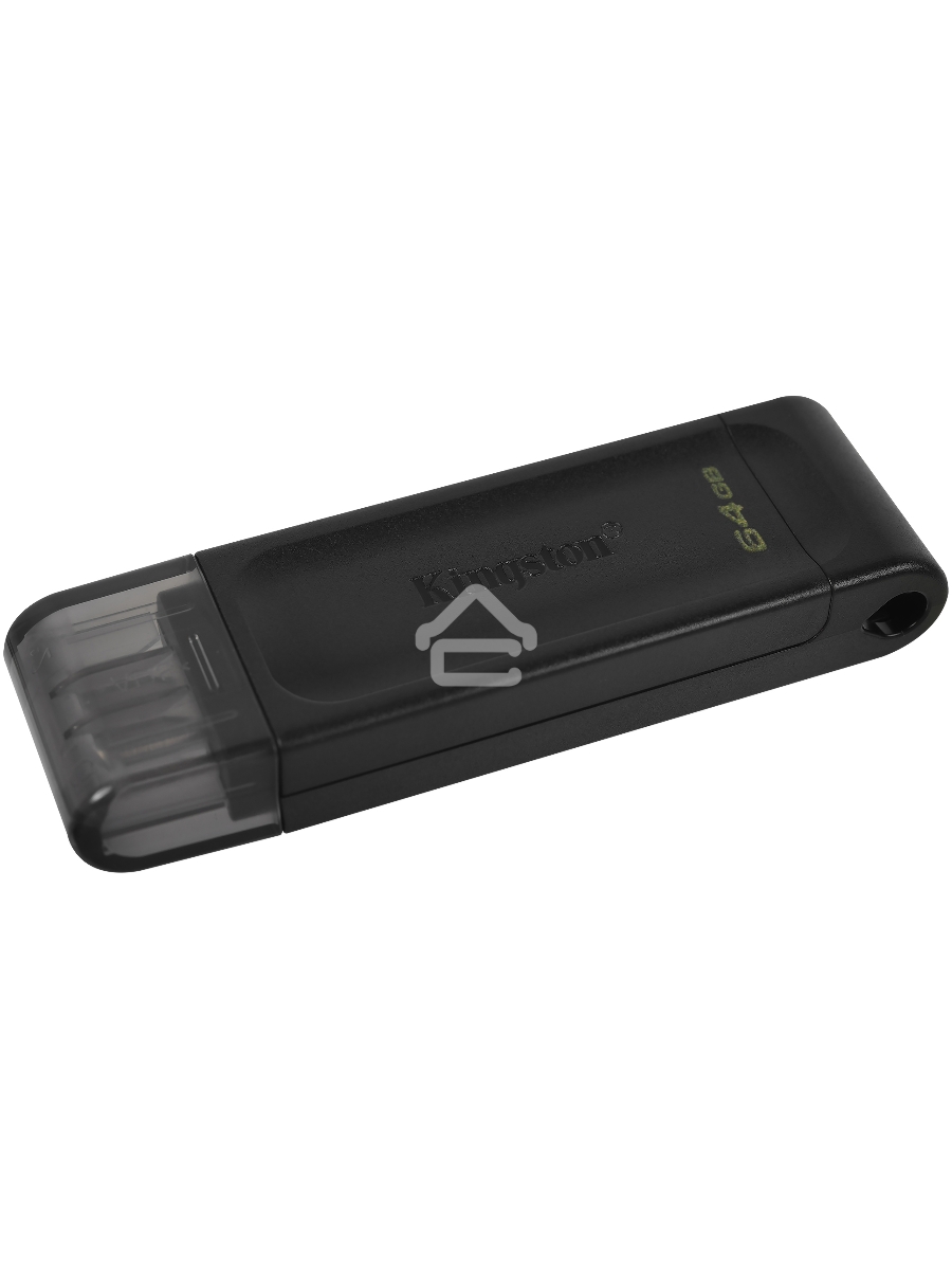 Флеш диск Kingston 64Gb DataTraveler DT70 <DT70/64GB>, USB-C 3.2 Gen 1