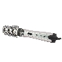 Фен-расческа Galaxy Line GL 4404, сиреневый с черным, 1200 Вт, 2 насадки (диаметр 50 мм и 30 мм), 2 направления вращения насадок, 2 скоростных режима, керамическое покрытие насадок, функция «холодный воздух»