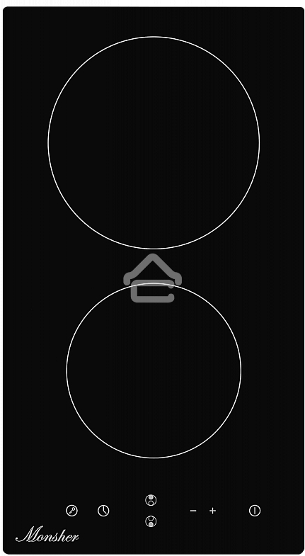 Домино Monsher Домино, Электрическая независимая варочная панель стеклокерамическая 