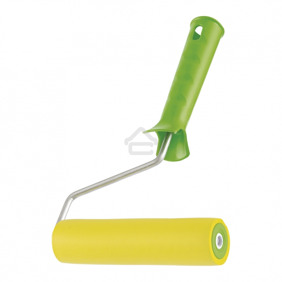 Валик прижимной резиновый с ручкой, 150 мм, D ручки - 6 мм Сибртех