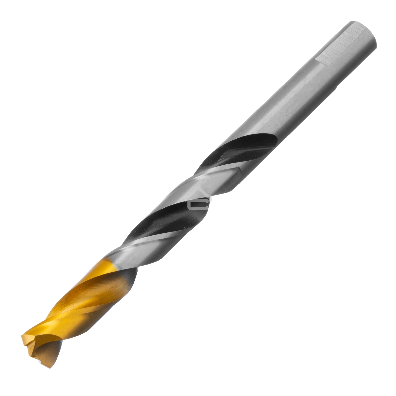 Сверло спиральное по металлу Denzel 12 x 151мм, Р6М5, Golden Tip, многогранная заточка