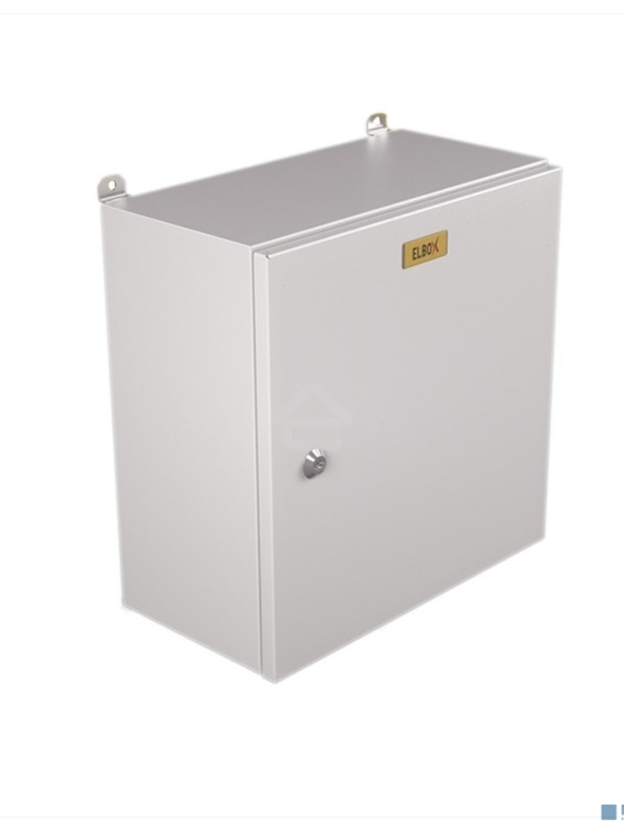 Шкаф электротехнический настенный Elbox EMW, IP66, 300х300х210 мм (ВхШхГ), дверь: металл, металл, цвет: серый