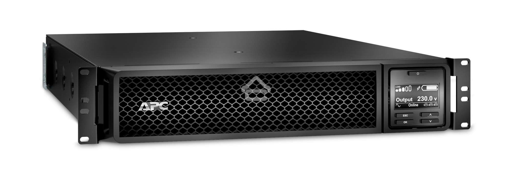 Источник бесперебойного питания APC Smart-UPS SRT, 1000VA/1000W, On-Line, Extended-run, Black, Rack 2U (Tower convertible), черный Pre-Inst. Web/SNMP
