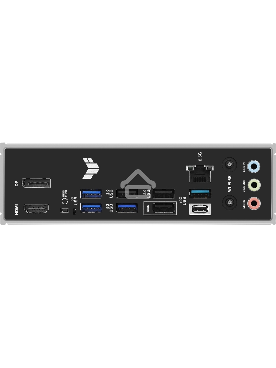 Материнская плата ASUS TUF Gaming B850-E WiFi, AM5, AMD B850, 4xDDR5, 4xSATA, 3xM.2, 1xPCIe 5.0 x16, 1xPCIe 4.0 x16, 1xPCIe x1, 1xDP, 1xHDMI, 2xUSB-C (1x10Gbps, 1x20Gbps), 3xUSB-A 5Gbps, 3xUSB-A 2.0, 1x2.5Gb LAN, Wi-Fi 6E, Bluetooth 5.3, 3x3.5 мм, 7.1, AT
