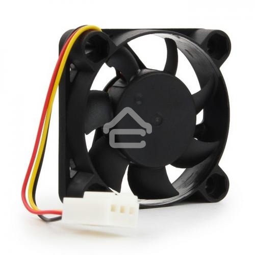 Вентилятор для корпуса Gembird D40SM-12A черный, 40 мм, 6000 об/мин, 25 дБ, 3 pin
