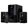 Колонки SVEN MS-2050 черный (2x12,5W + Subwoofer 30W, дерево, USB, SD, FM, ПДУ, Bluetooth)