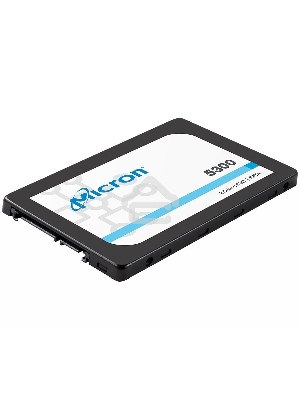 Накопитель SSD MICRON 5300 MAX 480GB Enterprise SSD, 2.5” 7mm, SATA 6 Gb/s, Read/Write: 540 / 460 MB/s, Random Read/Write IOPS 95K/60K