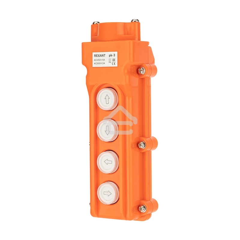 Пульт кнопочный Rexant ПК-4 на 4 кнопки IP54