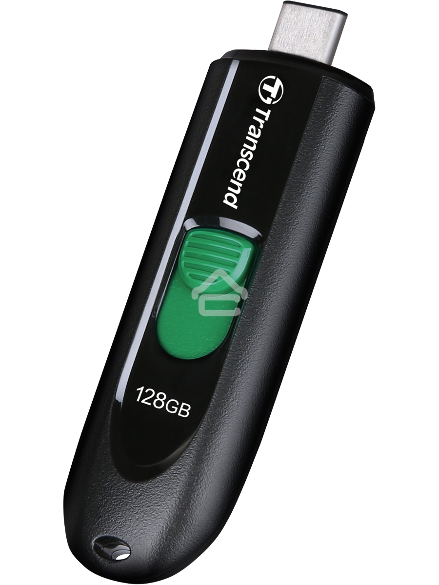 Флеш диск Transcend USB 128GB JETFLASH 790C USB3.2, Type-C, Black