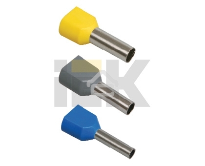 Наконечник-гильза изол. НГИ2 2.5-10 фиол. (уп. 100 шт) ИЭК UTE10-D3-2-100