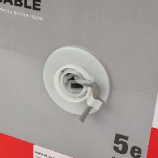 Кабель витая пара Rexant U/UTP, cat.5e, ZH нг(А)-HF, 4PR, 24AWG, внутренний, серый, 305 м