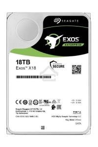 Жесткий диск Seagate HDD Server Exos X18 512E/4kn ( 3.5'/ 18TB/ SAS 12Gb/s / 7200rpm)