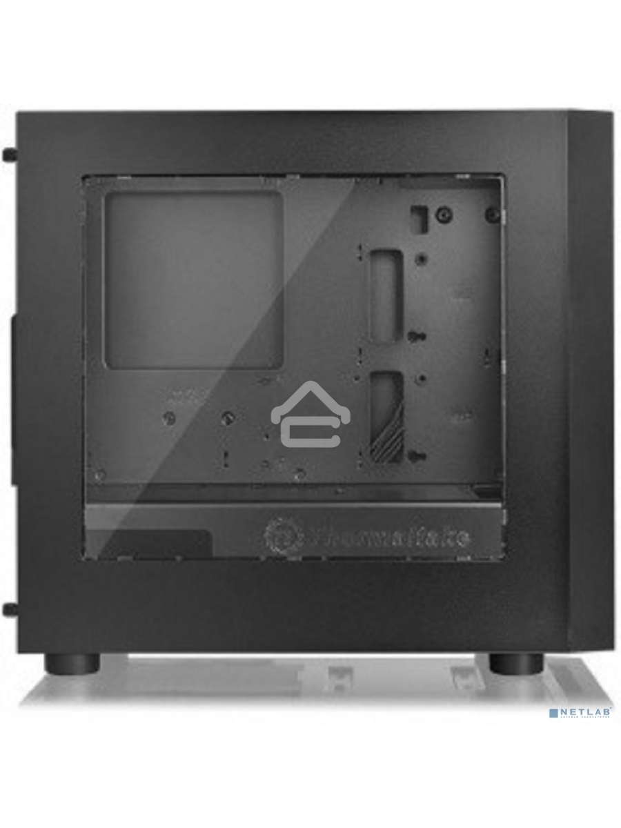 Компьютерный корпус Thermaltake Versa H18 Window черный без БП mATX 2xUSB2.0 1xUSB3.0 audio bott PSU