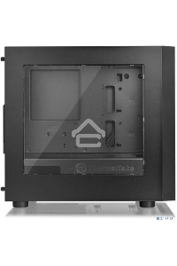 Компьютерный корпус Thermaltake Versa H18 Window черный без БП mATX 2xUSB2.0 1xUSB3.0 audio bott PSU
