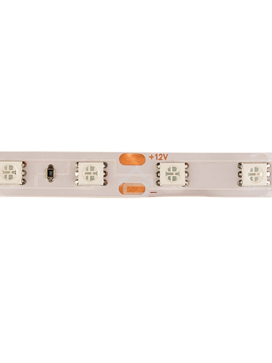 Лента LED открытая, 10 мм, IP23, SMD 5050, 60 LED/m, 12 V, цвет свечения синий
