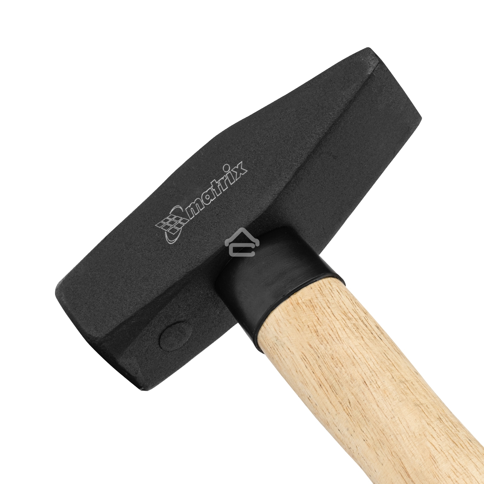Молоток слесарный Matrix 1500 г, квадратный боек, деревянная рукоятка