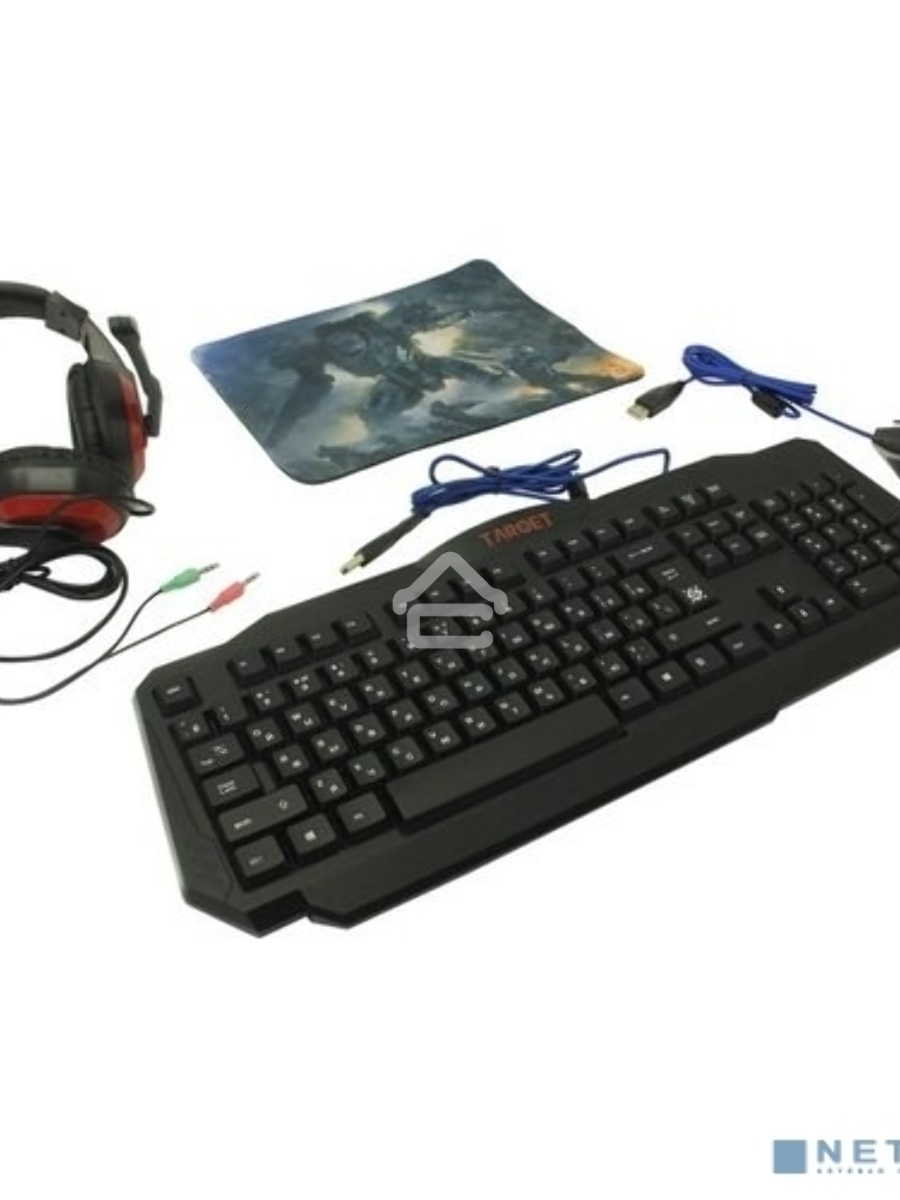 Клавиатура + мышка +PAD +HEADSET Defender TARGET MKP-350
