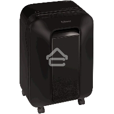 Шредер Fellowes PowerShred LX200 черный (секр.P-4)/перекрестный/12лист./22лтр./скрепки/скобы/пл.карты
