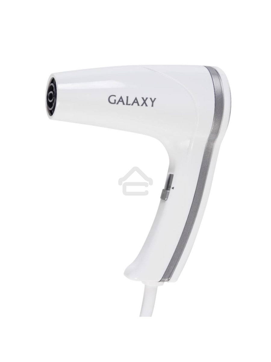 Фен для волос с настенным креплением Galaxy Line GL 4350, белый, 1400 Вт, 2 скорости потока воздуха, функция «холодный воздух», защитная сетка, настенное крепление