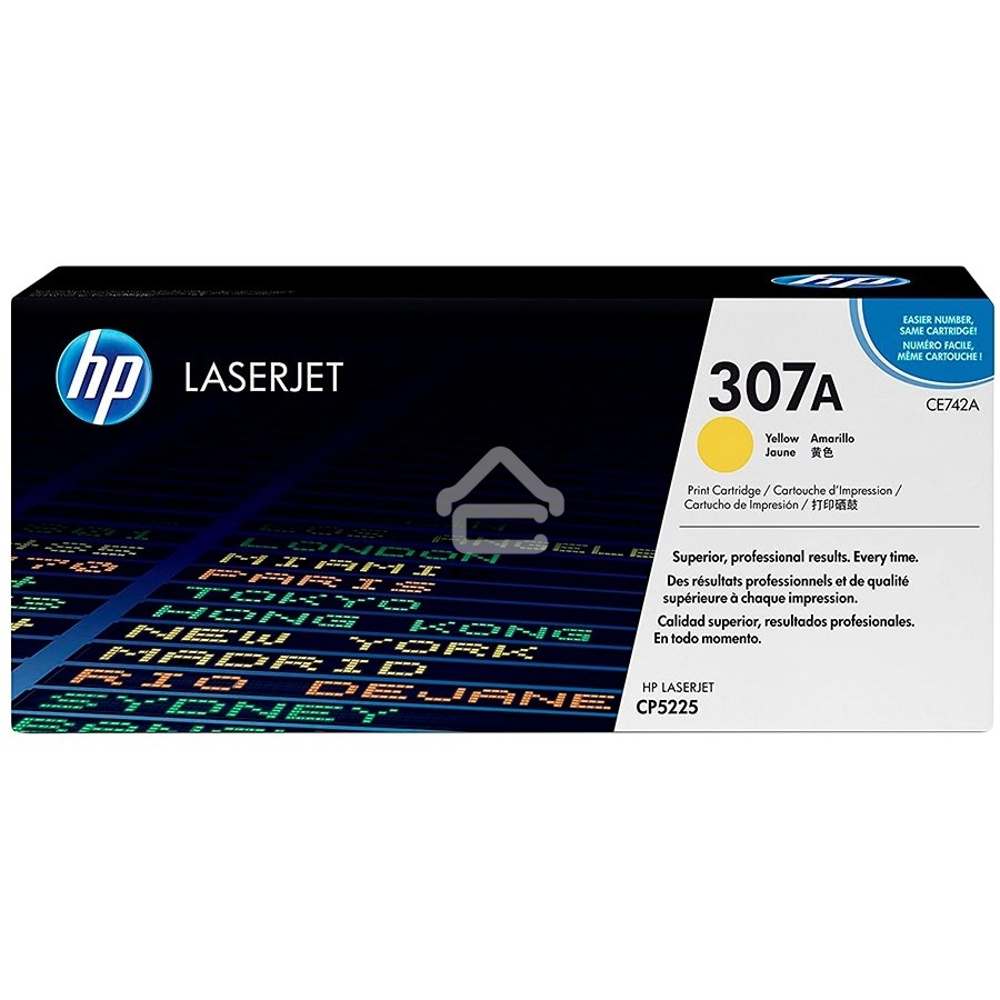 Картридж лазерный HP CE742A желтый Color LJ CP5225 (7300стр.)