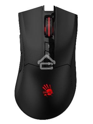 Мышь беспроводная A4Tech Bloody R90 Plus черный, 5000 dpi, радиоканал, USB, кнопки - 8