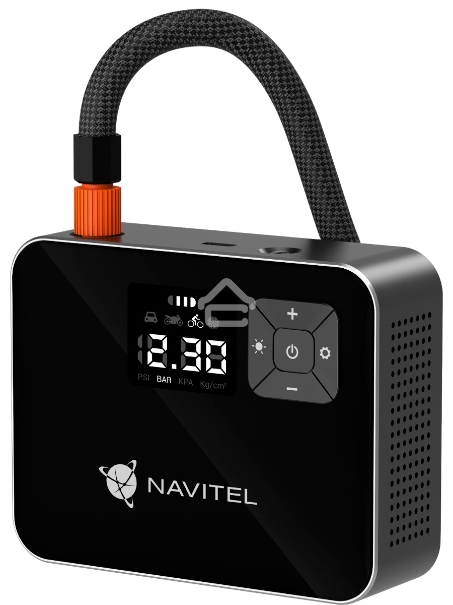 Автомобильный компрессор Navitel AIR 15 AL 15л/мин шланг 0.260м