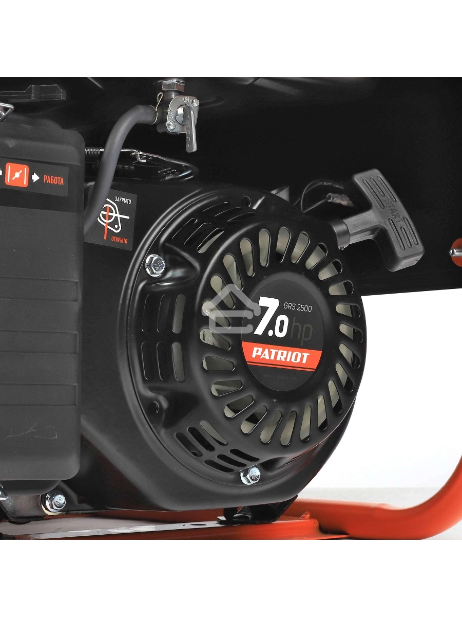 Электрогенератор бензиновый Patriot GRS 2500, 2.2 кВт, 75 дБ, 36,7 кг