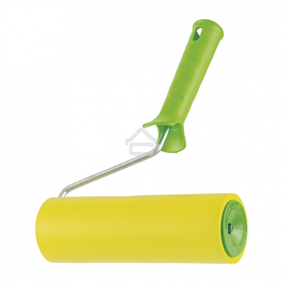 Валик прижимной резиновый с ручкой, 180 мм, D ручки - 6 мм Сибртех