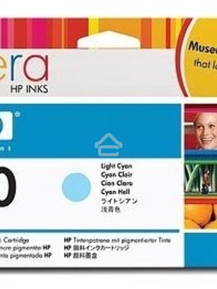 Картридж струйный HP №70 C9390A светло-голубой для HP DJ Z2100/Z3100 (130мл)