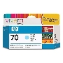 Картридж струйный HP №70 C9390A светло-голубой для HP DJ Z2100/Z3100 (130мл)