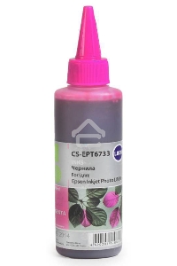 Чернила Cactus CS-EPT6733 пурпурный (100мл) Epson L800