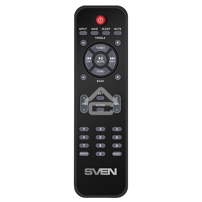 Акустическая система SVEN MS-2050 черный (2x12,5W + Subwoofer 30W, дерево, USB, SD, FM, ПДУ, Bluetooth)