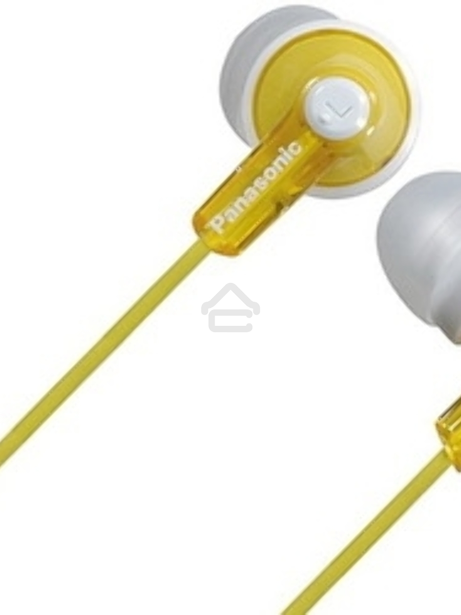 Наушники Panasonic RP-HJE118GUY желтый 1.1м