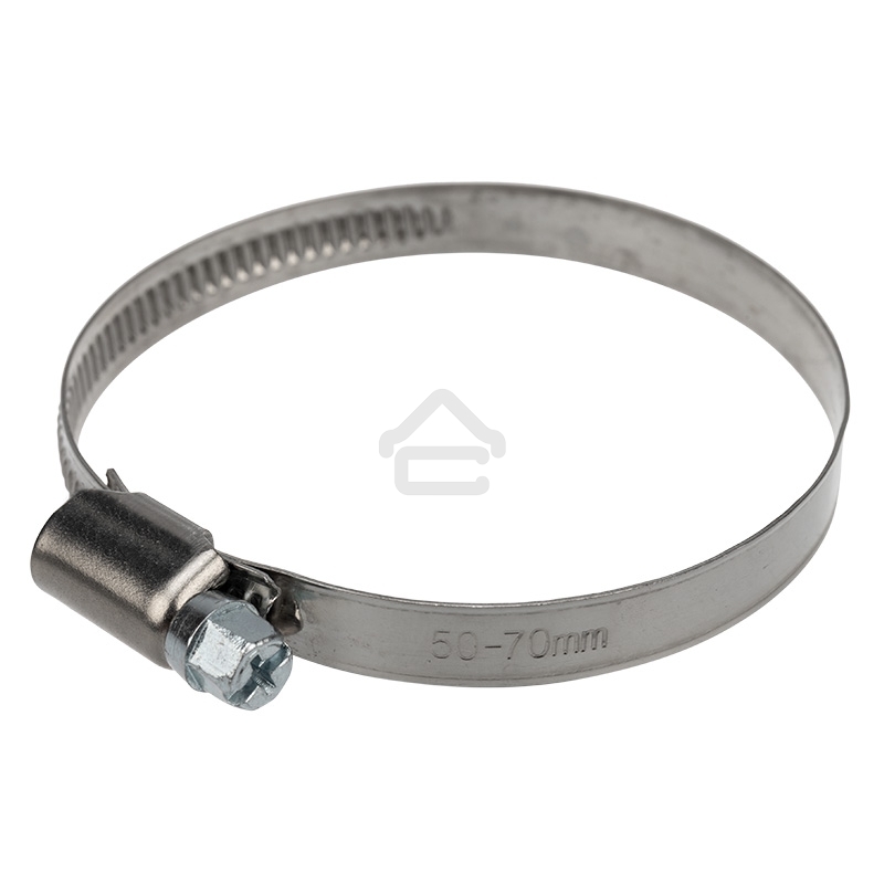 Хомут червячный Rexant 50-70-0,7 мм, (упак. 25 шт)