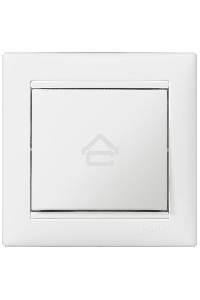 Выключатель Legrand 774401 Valena одноклавишный 10А белый