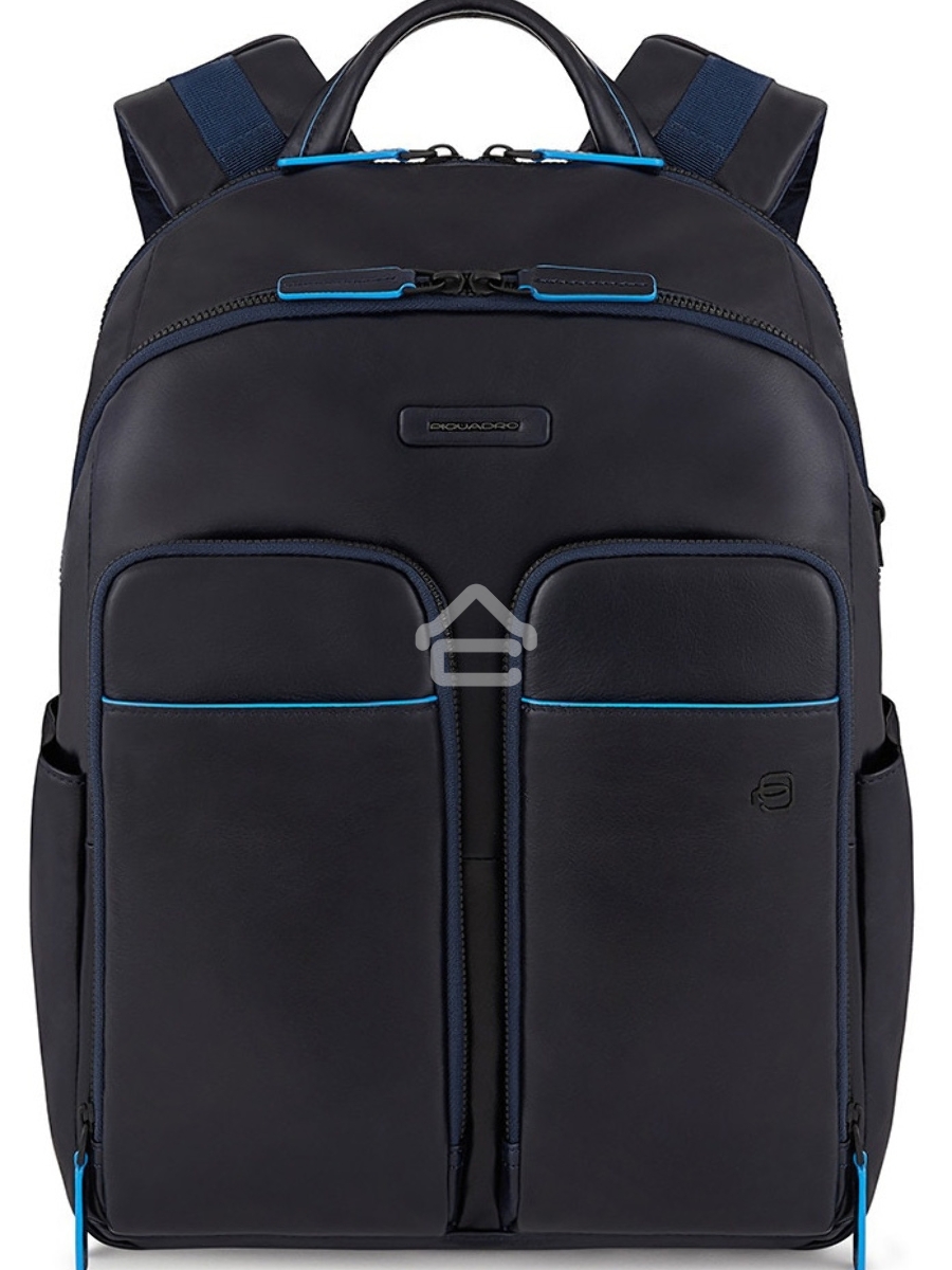 Рюкзак мужской Piquadro Blue Square CA5574B2V/BLU синий натур.кожа