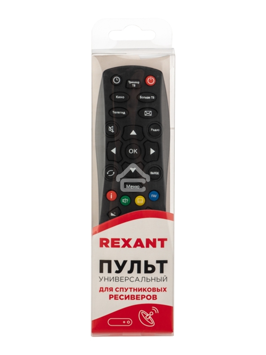 Универсальный пульт дистанционного управления Rexant для ресивера