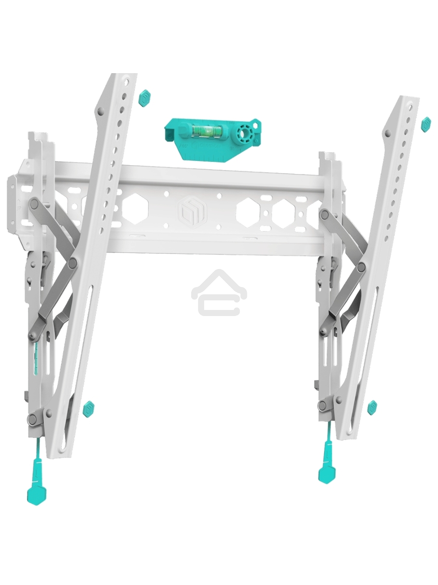 Кронштейн ONKRON TM5W / 32-65'' макс 400*400 наклон +12º от стены: 35-145мм, макс вес 68,2кг, встр уровень, белый