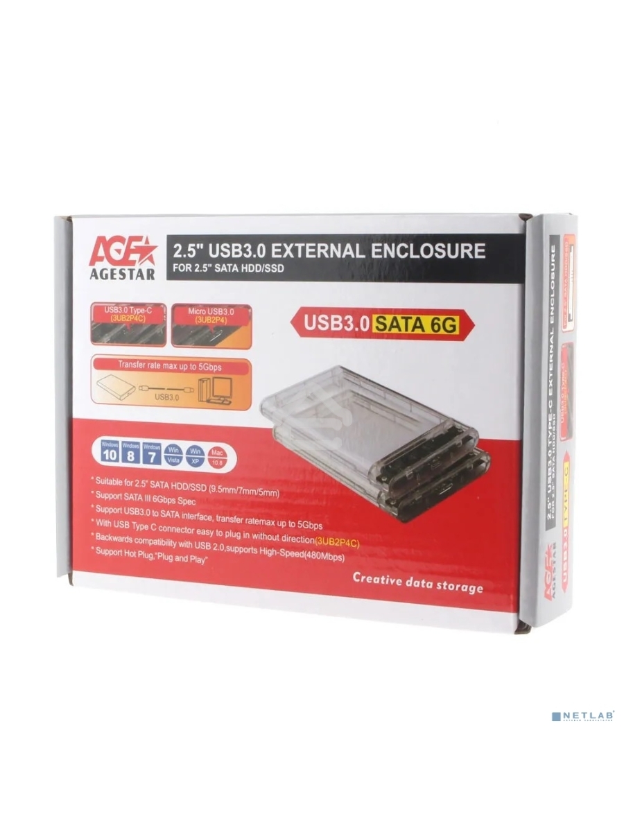 Внешний корпус USB 3.0  2.5