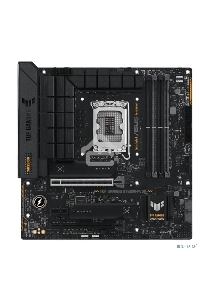 Материнская плата ASUS TUF GAMING B760M-PLUS, LGA 1700, Intel B760, 4xDDR5, 4xSATA, 2xM.2, 1xPCIe 5.0 x16, 1xPCIe 4.0 x4, 1xPCIe x1, 2xUSB-A 3.2 Gen 2, 3xUSB-A 3.2 Gen 1, 2xUSB 2.0, 1xUSB-C 3.2 Gen 2x2, 1x2.5Gb LAN, 5x3.5 мм, 7.1, mATX