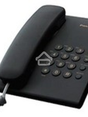 Телефон проводной Panasonic KX-TS2350RUB черный {повтор номера, регул-ка громкости, кр.на стену}